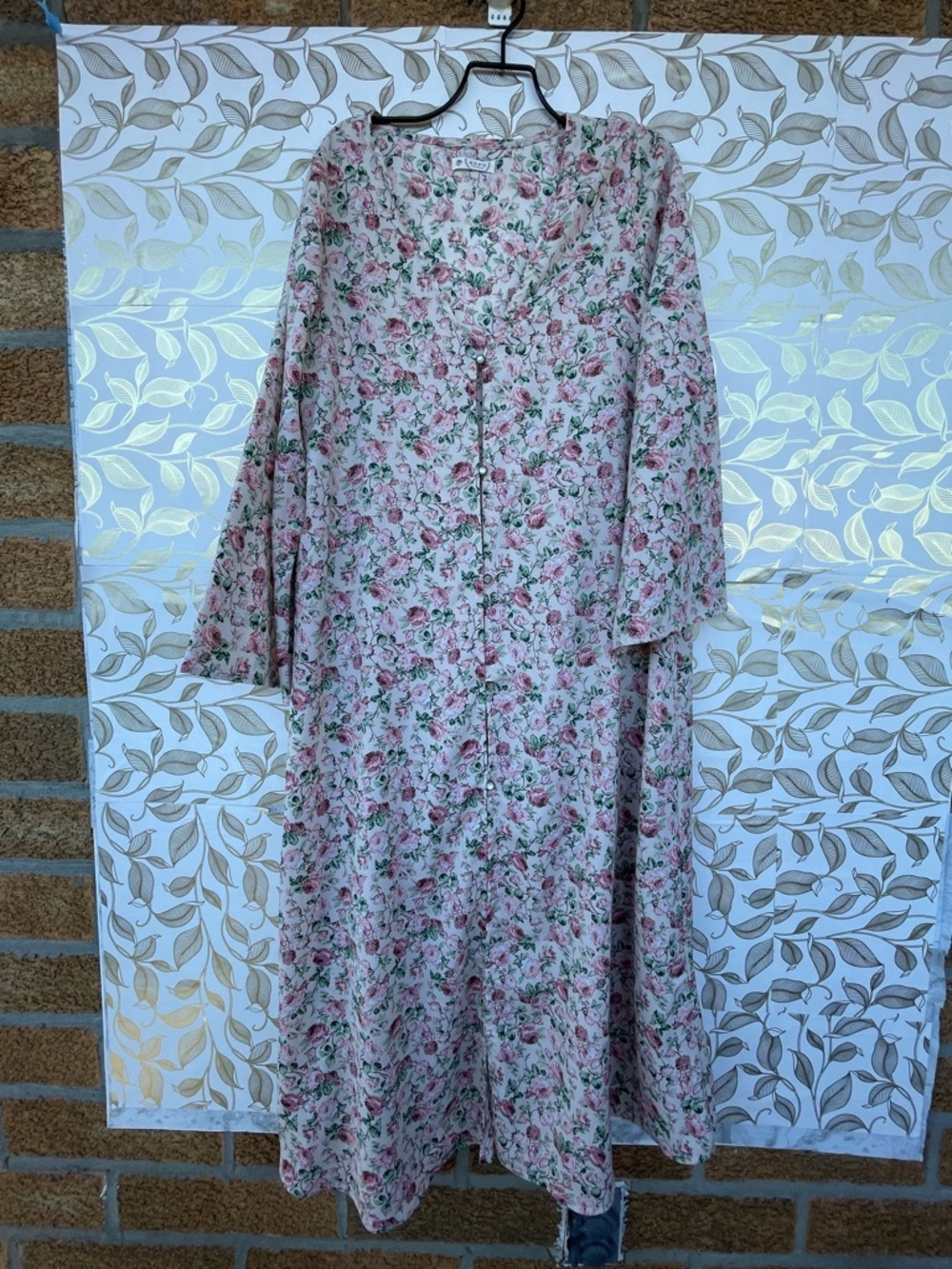 Axes Femme Cottagecore Floral Maxi Dress Rose Print Mori Girl Coquette Aesthetic